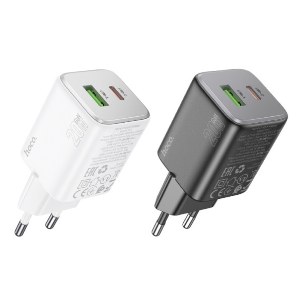 Зарядное устройство Hoco N41 Almighty (PD20W+QC3.0) [White]