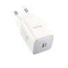 Incarcator de retea Hoco N43 Vista single port (PD30W) [Moonlight-White]