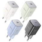 Incarcator de retea Hoco N43 Vista single port (PD30W) [Moonlight-White]