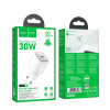 Зарядное устройство Hoco N47 Glorious single port PD30W charger [White]