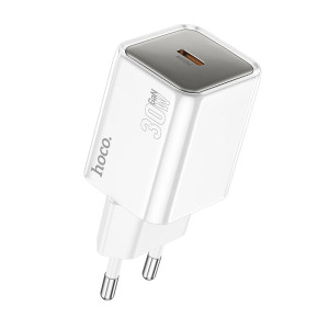 Зарядное устройство Hoco N47 Glorious single port PD30W charger [White]