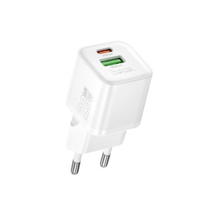 Incarcator de retea Hoco N65 Ingenious PD20W+QC3.0 charger(EU) [White]
