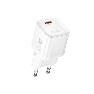 Incarcator de retea Hoco N66 Ingenious single port PD35W charger(EU) [White]