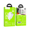 Incarcator de retea Hoco N71 Nuevo PD30W+QC3.0 charger(EU) [White]