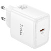 Incarcator de retea Hoco N83 Profit single port PD40W charger(EU) [White]