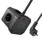 Prelungitor Hoco NS8 Sharp 5 position (PD20W/1C3A)  [Black]
