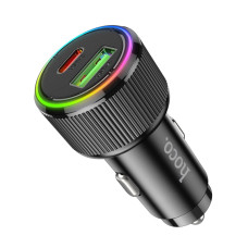 Авто зарядка Hoco NZ14A Guerrero (PD20W+QC3.0) [Black]