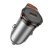 Авто зарядка Hoco NZ16 Rigorous single port PD30W car charger [Gray]