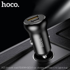 Incarcator auto Hoco NZ5 Smooth (PD30W+QC3.0) [Black]