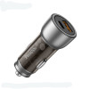 Incarcator auto Hoco NZ8 Sprinter 43W dual port PD25W+QC3.0 car charger [Brown]