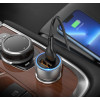 Incarcator auto Hoco NZ8 Sprinter 43W dual port PD25W+QC3.0 car charger [Brown]