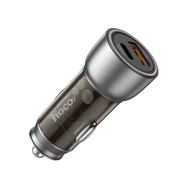 Авто зарядки Hoco NZ8 Sprinter  (PD25W+QC3.0 43W) [Blue]