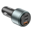 Авто зарядка Hoco NZ9 Galloper 95W three-port (2*USB-C 1*USB) [Black]