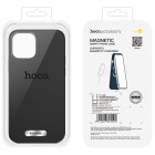 Чехол Hoco Pure series silicone magnetic protective case iPhone 15 Plus [Black]