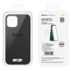 Чехол Hoco Pure series silicone magnetic protective case iPhone 15 Pro Max [Black]