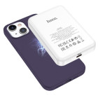 Чехол Hoco Pure series silicone magnetic protective case iPhone 15 [Blue]