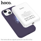 Чехол Hoco Pure series protective case for iP15 [Purple]