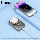 Power Bank Hoco Q14 Ice Crystal Magsafe (PD20W) (5000mAh) [Black]