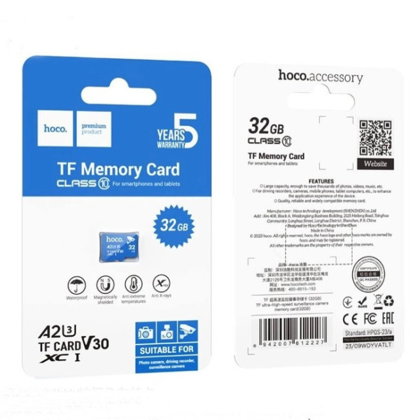 Card de memorie Hoco TF ultra-high-speed surveillance camera memory card(32GB)