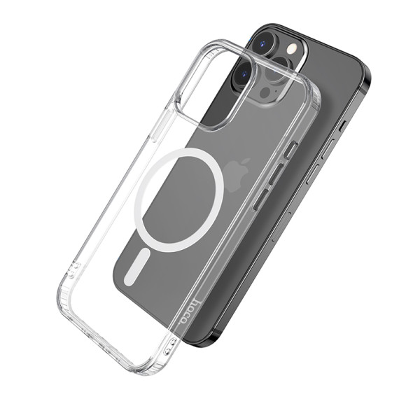 Husa Hoco TPU Magnetic Series Apple iPhone 13 Pro [Transparent]
