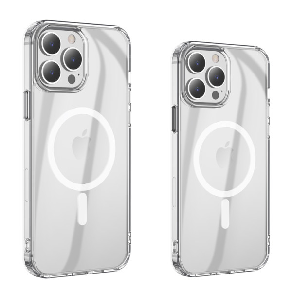 Чехол Hoco TPU Magnetic Series Apple iPhone 13 Pro Max [Transparent]