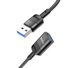 Cablu Hoco U107 USB male to USB female USB3.0 (1.2m) [Black]