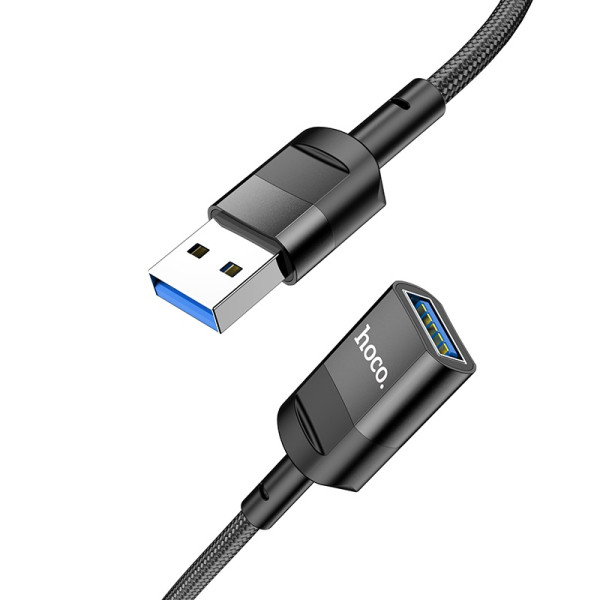 Cablu Hoco U107 USB male to USB female USB3.0 (1.2m) [Black]