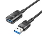 Cablu Hoco U107 USB male to USB female USB3.0 (1.2m) [Black]