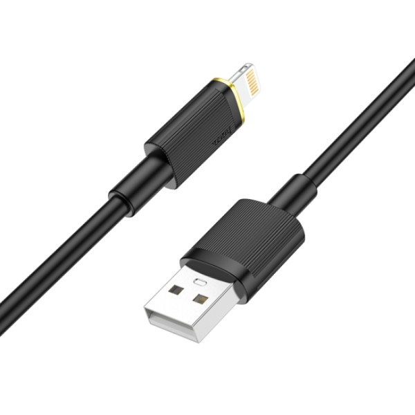 Cablu Hoco U109 Lightning 2.4A (1.2m) [Black]