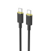 Cablu Hoco U109 Type-C To Type-C PD 100W Charging (1m) [Black]