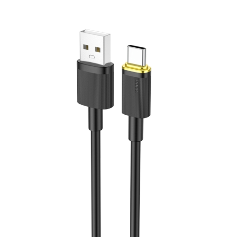 Cablu Hoco U109 Type-C 3A (1.2m) [Black]