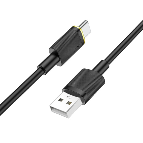 Cablu Hoco U109 Type-C 3A (1.2m) [Black]
