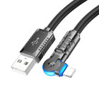 Кабель Hoco U118 Triumph Lightning (1.2м) [Black]