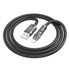 Кабель Hoco U118 Triumph Lightning (1.2м) [Black]