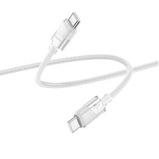 Cablu Hoco U132 Beijing Type-C to Type-C (60W) [Gray]