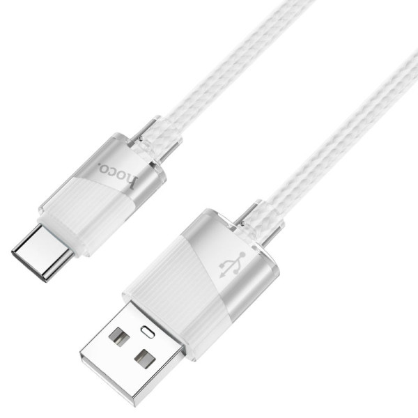 Cablu Hoco U132 Beijing Type-C to Type-C (60W) [Gray]