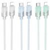 Cablu Hoco U132 Beijing PD Type-C to Lightning [Gray]