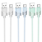 Cablu Hoco U132 Beijing USB-A to Type-C [Gray]