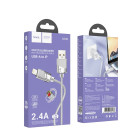 Cablu Hoco U132 Beijing USB-A to Lightning [Gray]