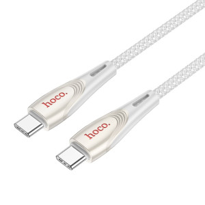 Cablu Hoco U133 Monte Type-C to Type-C (60W) [Gray]