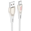 Cablu Hoco U133 Monte PD USB-A to Type-C  [Gray]