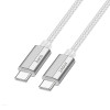 Кабель Hoco U134 Primero 240W charging data cable Type-C to Type-C (L=1.8M) [Gray]