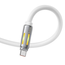 Cablu Hoco U136 5A Prize charging data cable Type-C [White]