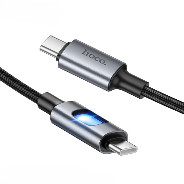 Кабель Hoco U144 New 60W charging data cable C to C [Black]