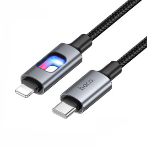 Кабель Hoco U144 New 60W charging data cable C to iP [Black]