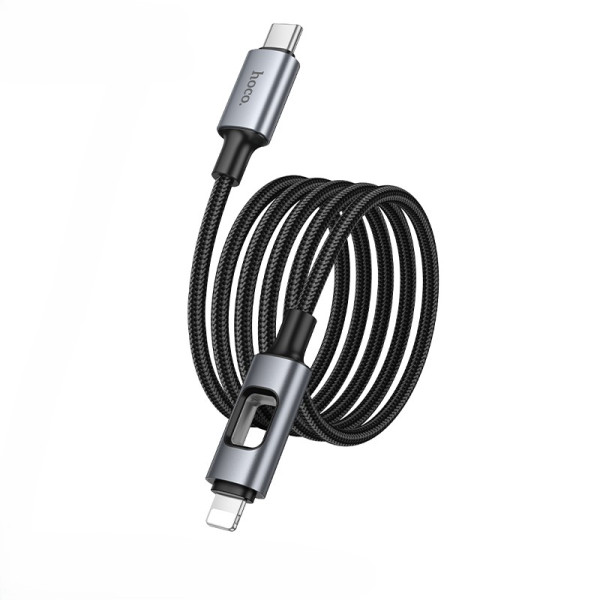 Кабель Hoco U144 New 60W charging data cable C to iP [Black]
