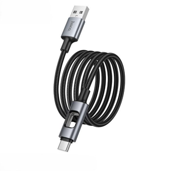 Кабель Hoco U144 New 60W charging data cable Type-C [Black]