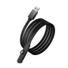 Cablu Hoco U150 Exquisite bracket charging data cable Type-C [Black]