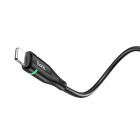 Cablu Hoco U93 Shadow Lightning 2.4A (1.2m) [Black]