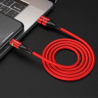 Cablu Hoco U93 Shadow Lightning 2.4A (1.2m) [Red]